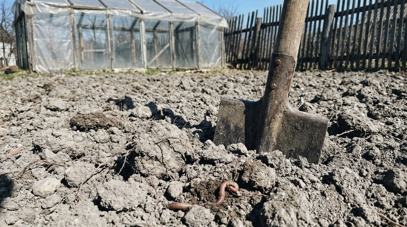 Перекопка земли